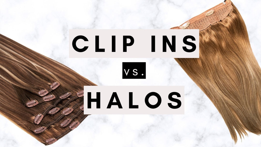 Clip Ins or Halos? What's Best for You? - Simply Hair Co.