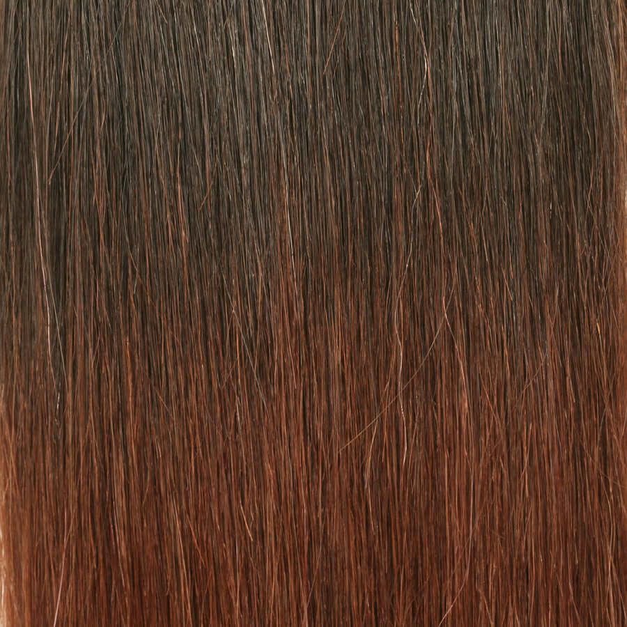 T1B/33 - Darkest Brown And Dark Copper (Ombre)