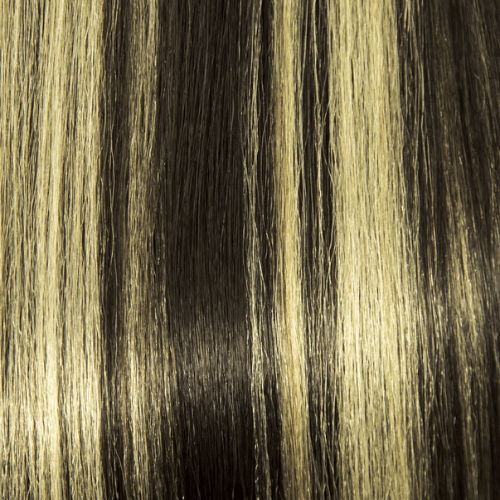 H1B/613 - Darkest Brown And Warm Platinum Blonde (Highlights) - Simply Hair Co.