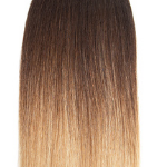 R2/5/BL22 - Dark Brown Root With Dark Golden Brown and Cool Platinum Blonde (Rooted)