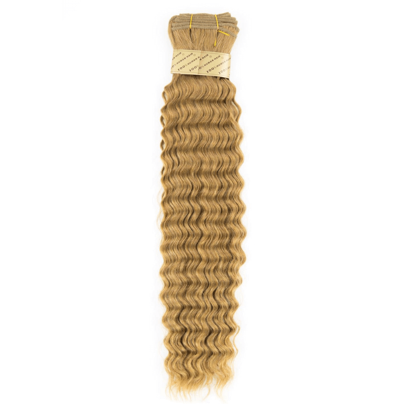 18" Machine Tied Weft - Deep Wave