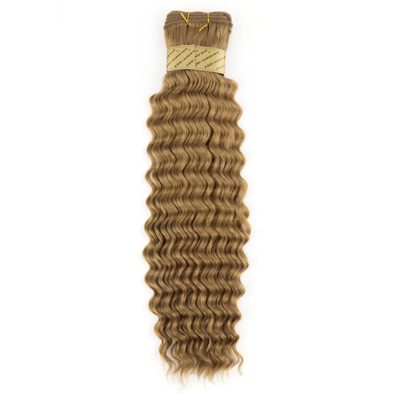 14" Machine Tied Weft - Deep Wave