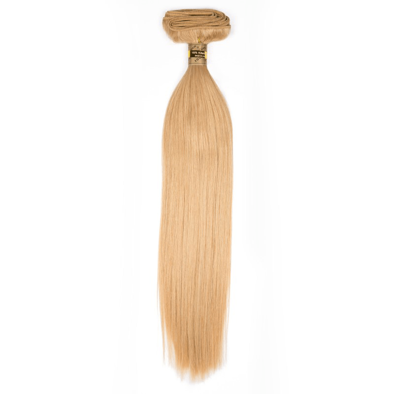 14" Machine Tied Weft - Silky Straight