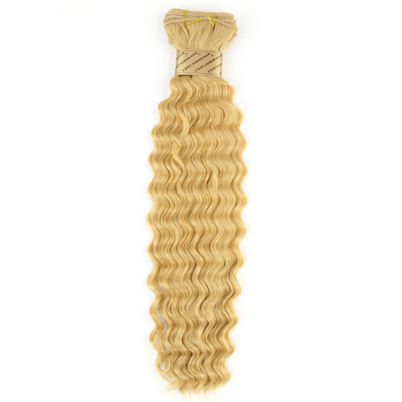 14" Machine Tied Weft - Deep Wave