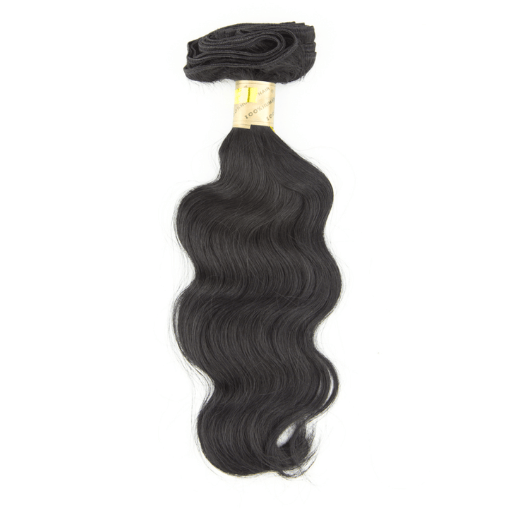 18" Machine Tied Weft - Ocean Breeze Wave