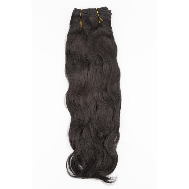 16" Machine Tied Weft - Soft Wave