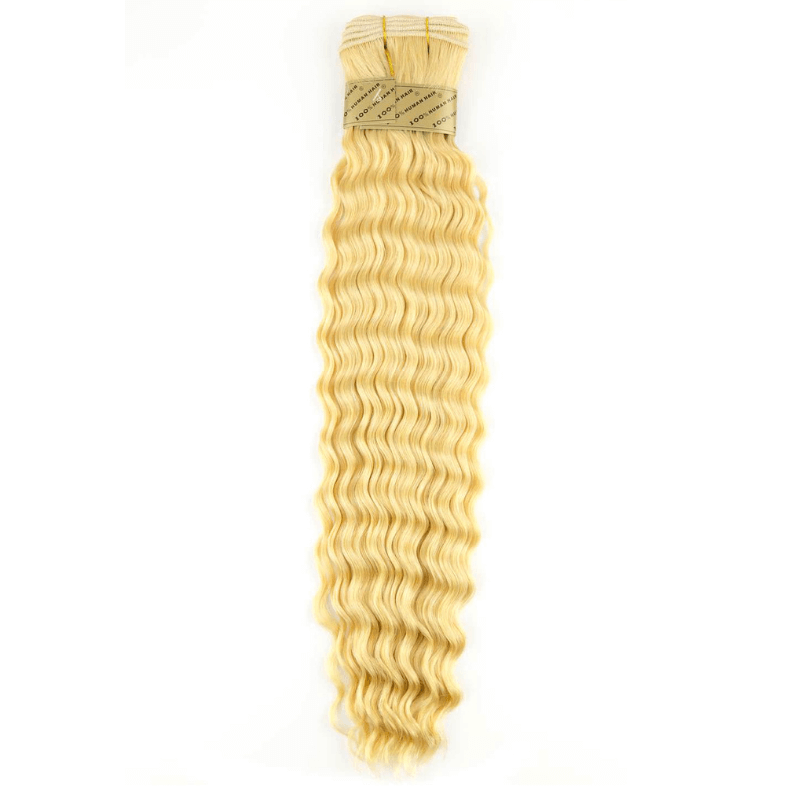 14" Machine Tied Weft - Deep Wave