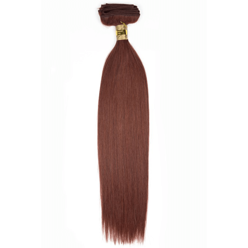 14" Machine Tied Weft - Silky Straight