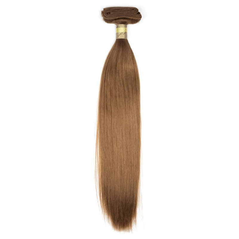 14" Machine Tied Weft - Silky Straight