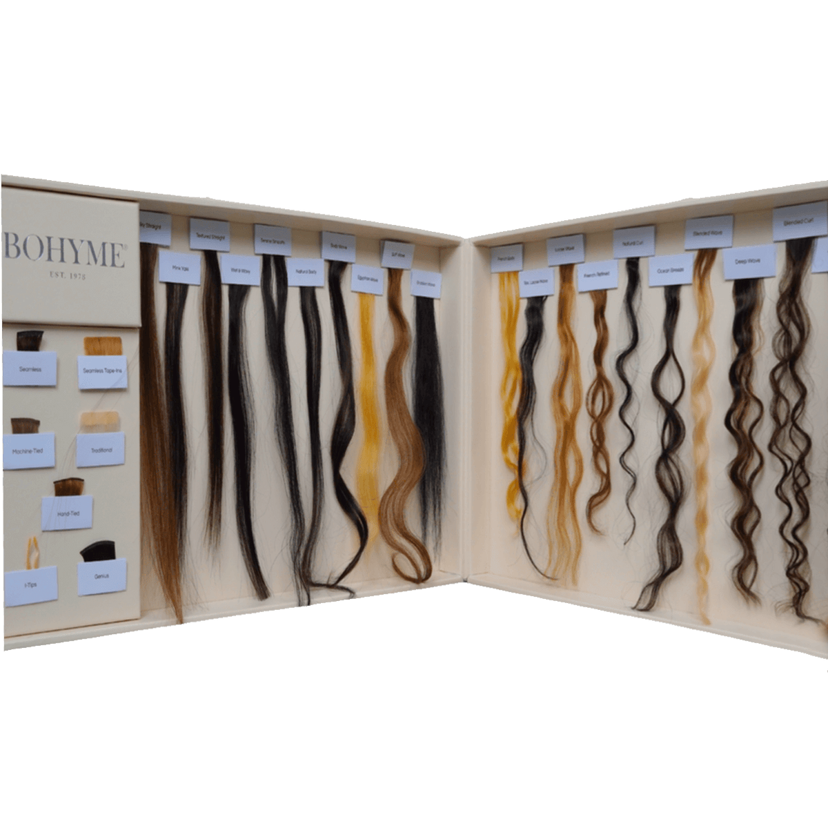 Bohyme Texture Book (includes Complete Set of 2 Color Rings)