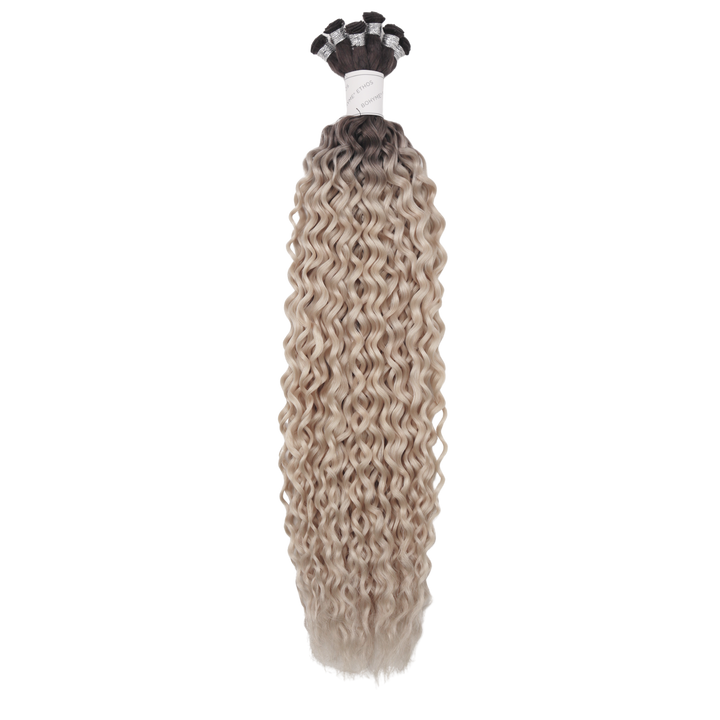 22" Hand Tied Weft - Blended Curls - Individual Weft
