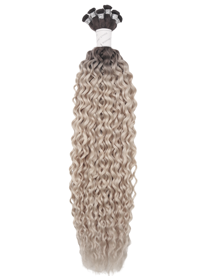 Hand Tied Weft - Blended Curls