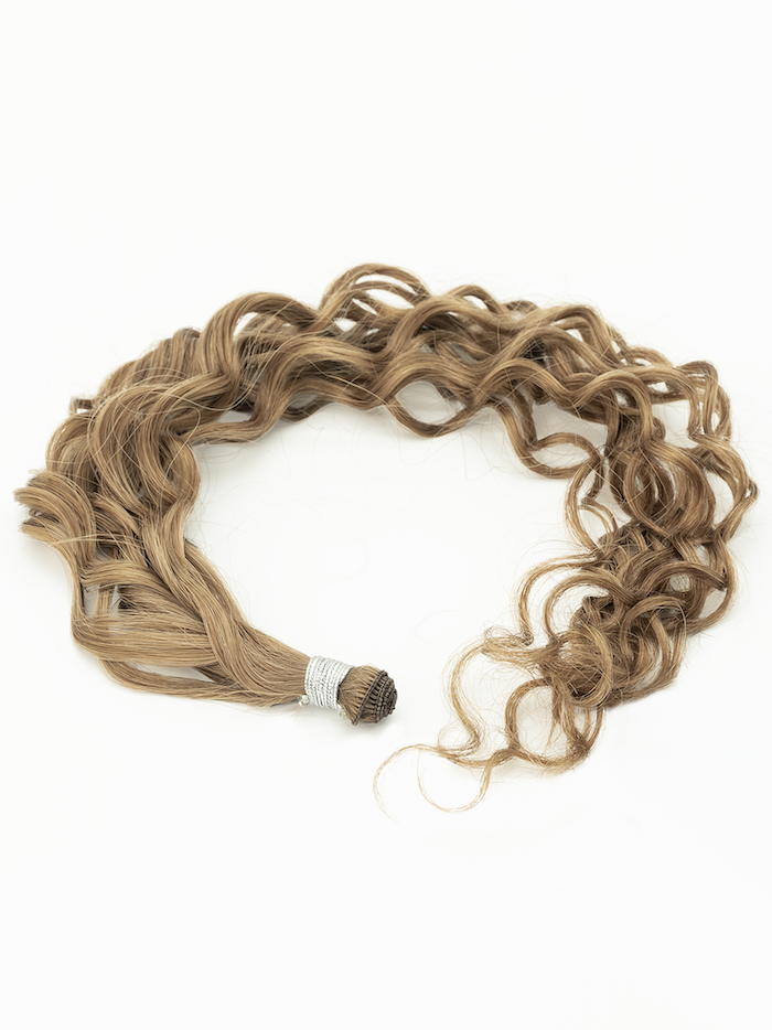 22" Hand Tied Weft - Blended Curls - Individual Weft