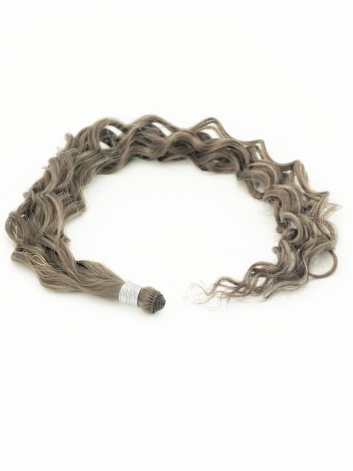 Individual Hand Tied Weft - Blended Curl