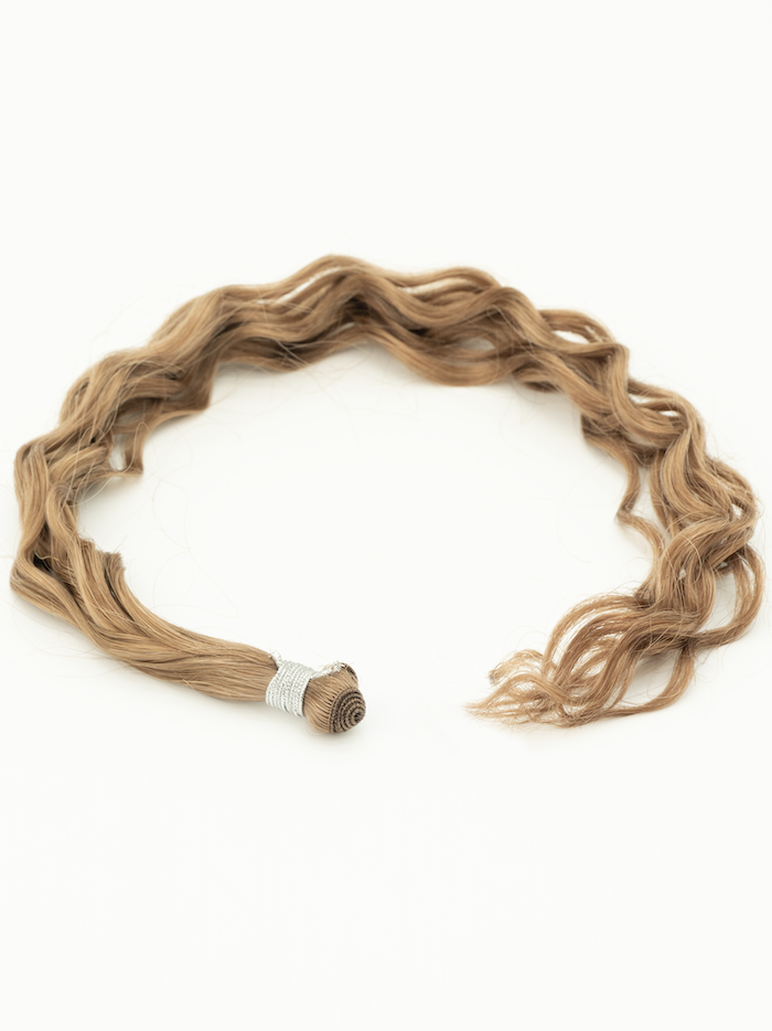 22" Hand Tied Weft - Blended Curls - Individual Weft