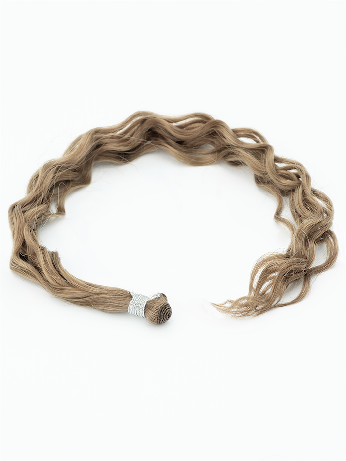 22" Hand Tied Weft - Blended Curls - Individual Weft