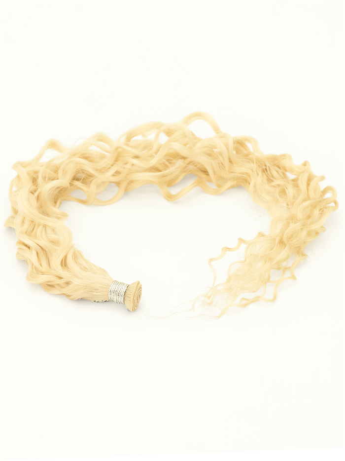 Individual Hand Tied Weft - Blended Curl