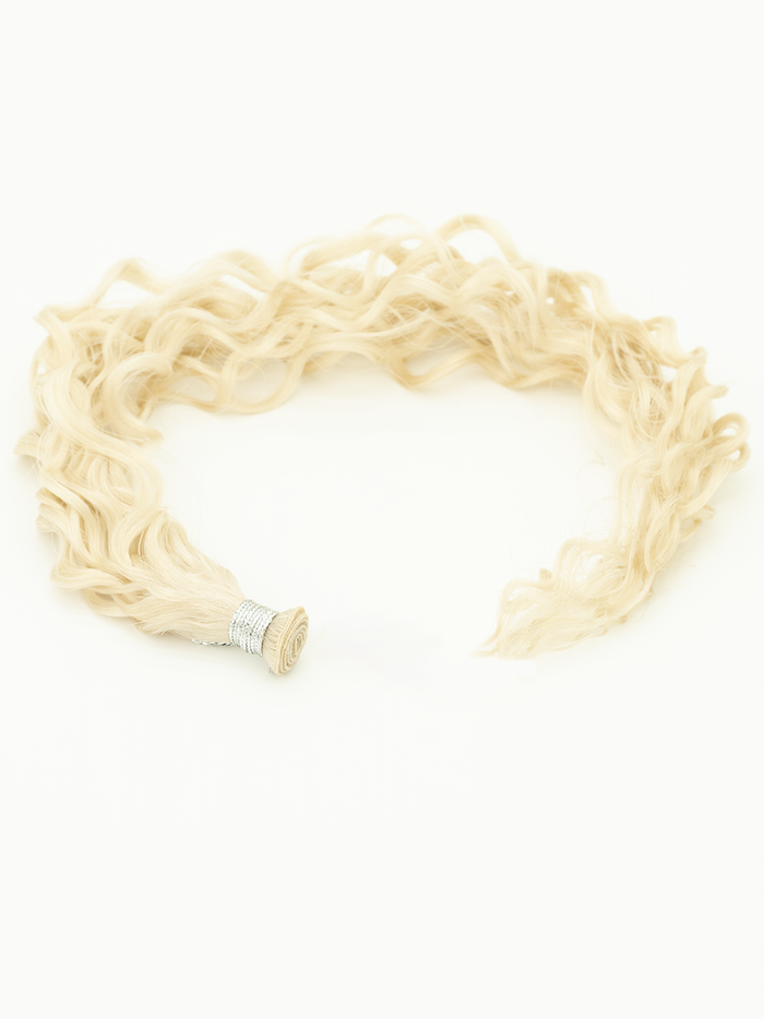 22" Hand Tied Weft - Blended Curls - Individual Weft