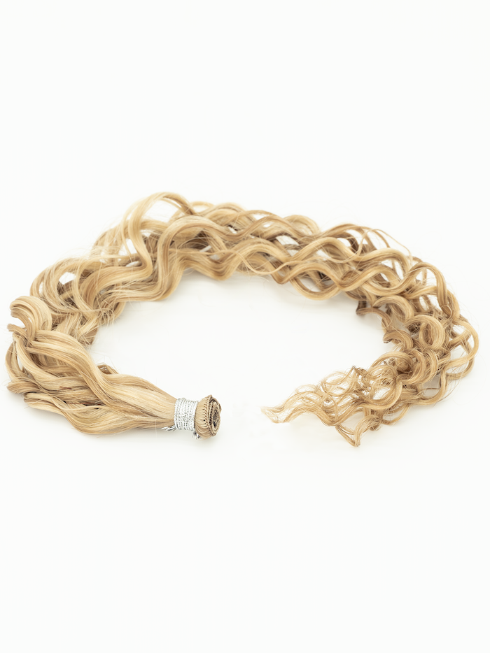 22" Hand Tied Weft - Blended Curls - Individual Weft