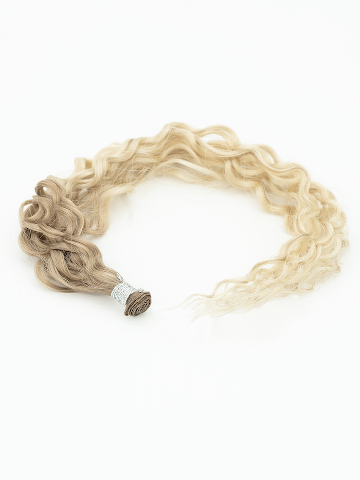 22" Hand Tied Weft - Blended Curls - Individual Weft