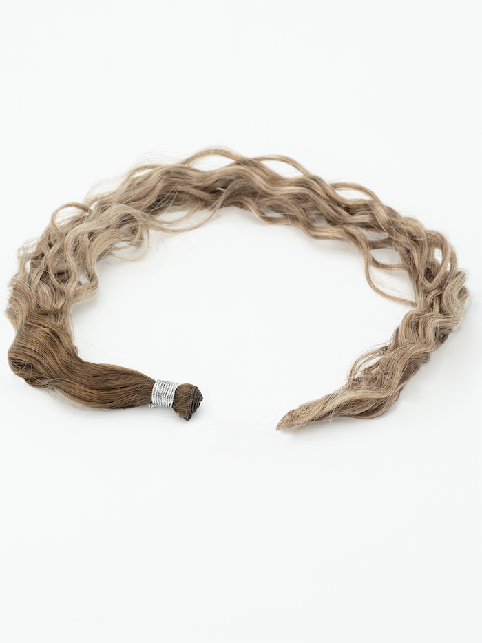22" Hand Tied Weft - Blended Curls - Individual Weft