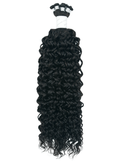 Bohyme Ethos Hand Tied Weft - Blended Curl 18" Color 1