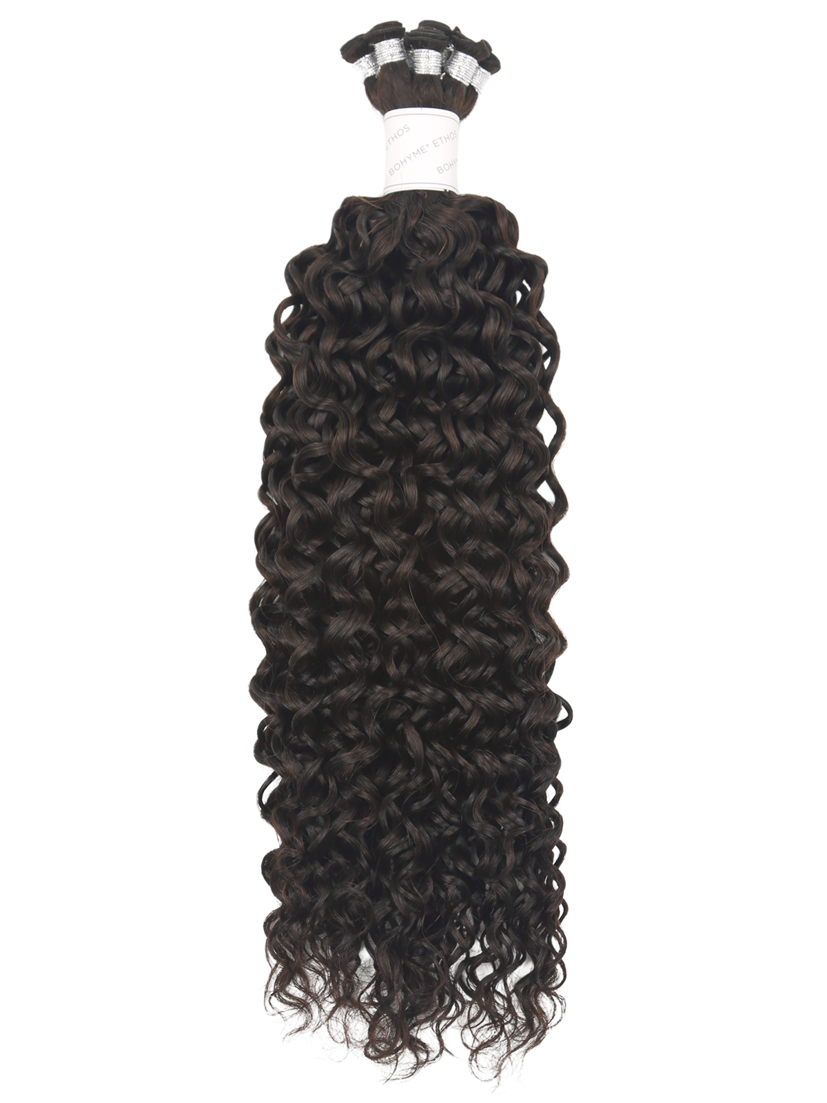 Bohyme Ethos Hand Tied Weft - Blended Curl 18" Color 1B