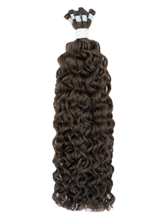Bohyme Ethos Hand Tied Weft - Blended Curl 18" Color 4