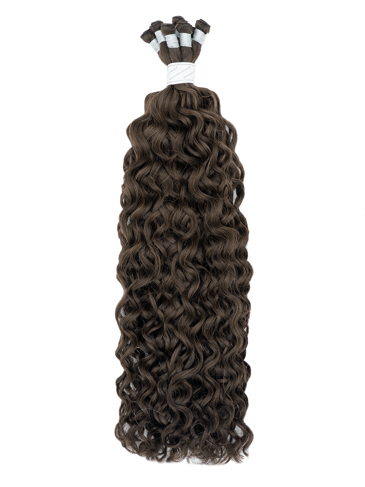 Bohyme Ethos Hand Tied Weft - Blended Curl 18" Color 4
