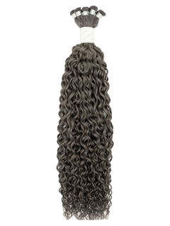 Bohyme Ethos Hand Tied Weft - Blended Curl 18" Color 7A