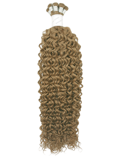 Bohyme Ethos Hand Tied Weft - Blended Curl 18" Color 8A