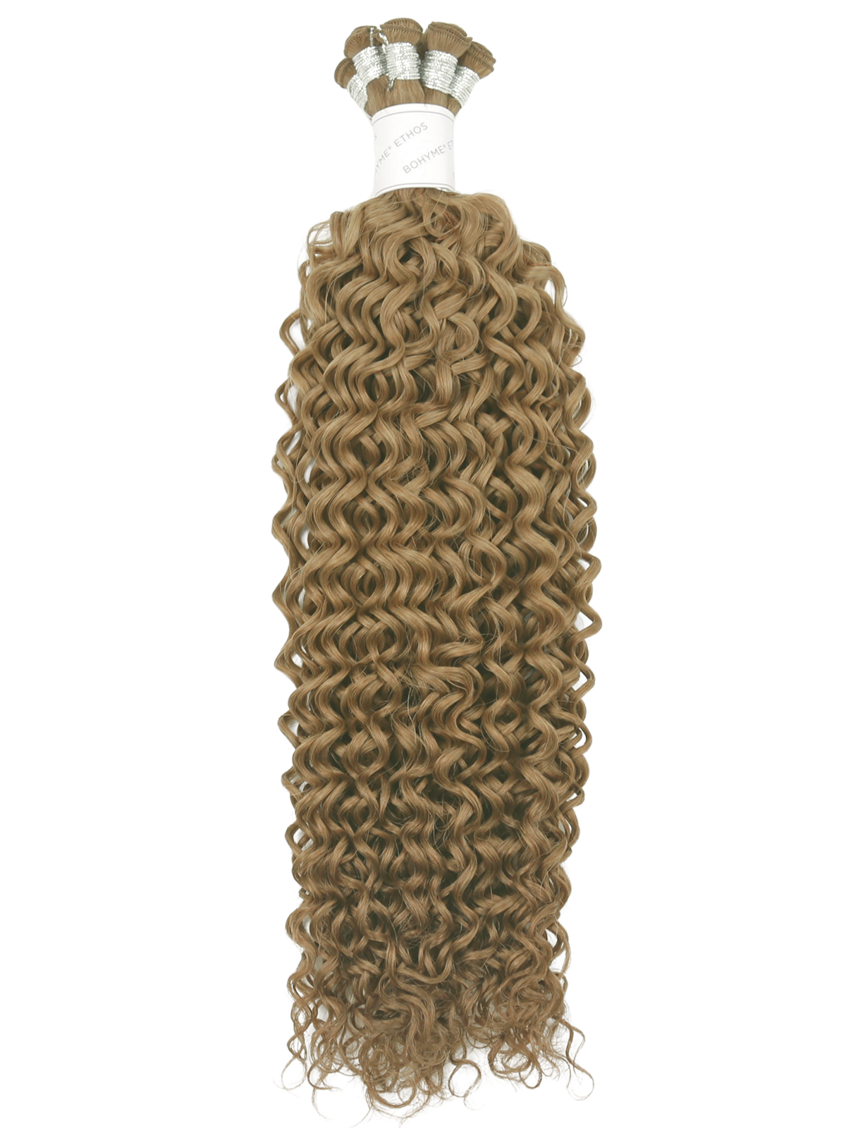 Bohyme Ethos Hand Tied Weft - Blended Curl 18" Color 8A