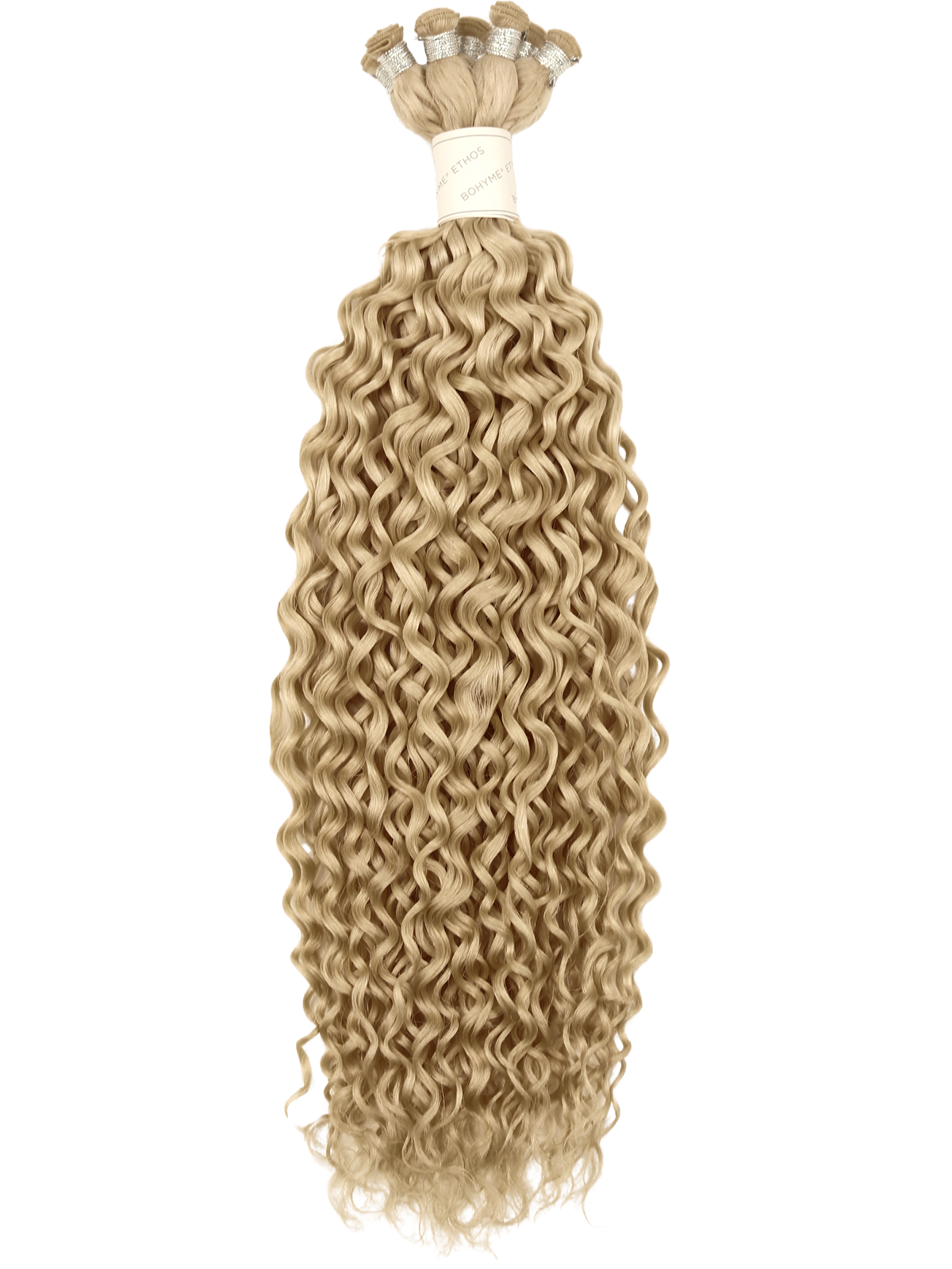 Bohyme Ethos Hand Tied Weft - Blended Curl 18" Color BL18