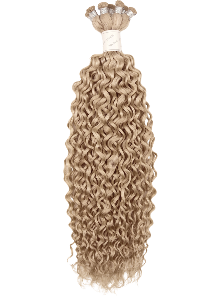 Hand Tied Weft - Blended Curls