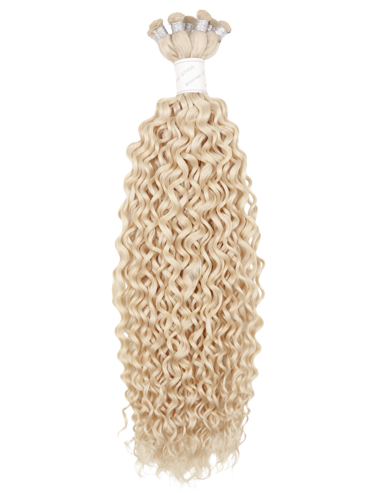 Bohyme Ethos Hand Tied Weft - Blended Curl 18" Color BL613