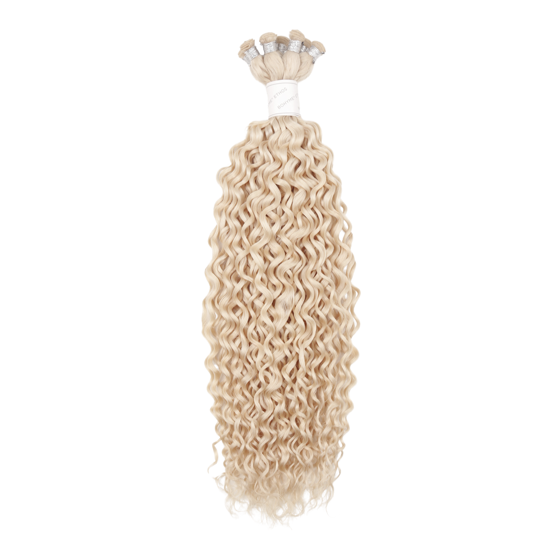 Hand Tied Weft - Blended Curls - Individual Weft