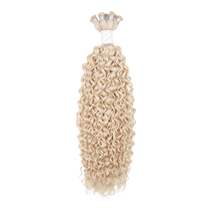 22" Hand Tied Weft - Blended Curls - Individual Weft