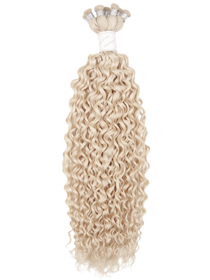 Hand Tied Weft - Blended Curls