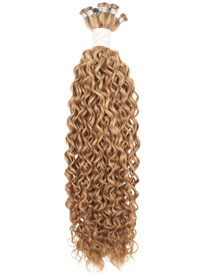 Hand Tied Weft - Blended Curls
