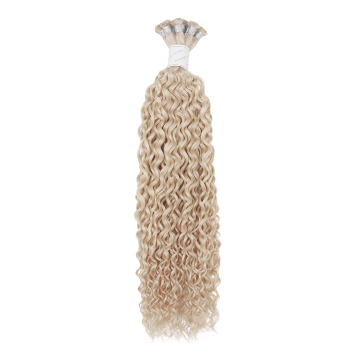 Hand Tied Weft - Blended Curls - Individual Weft
