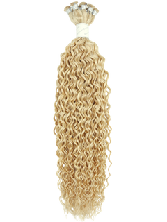 Bohyme Ethos Hand Tied Weft - Blended Curl 18" Color H27/BL613