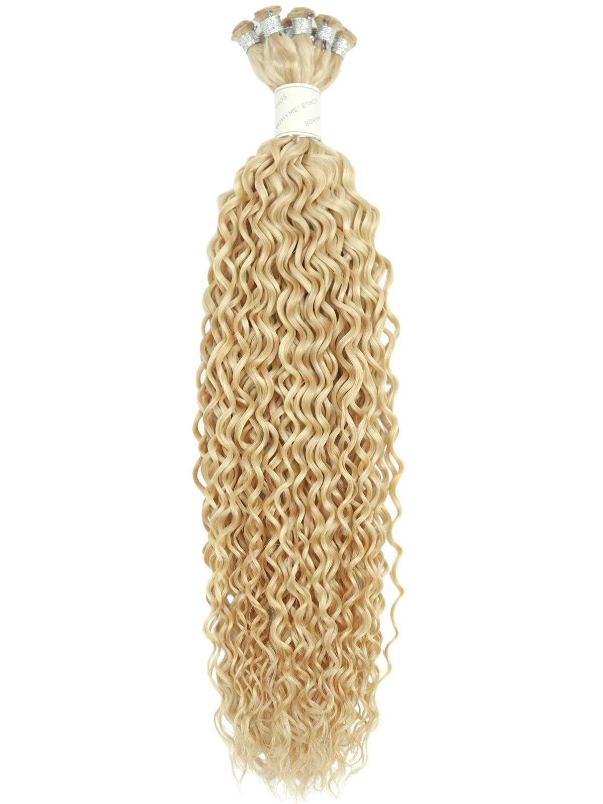 Bohyme Ethos Hand Tied Weft - Blended Curl 18" Color H27/BL613