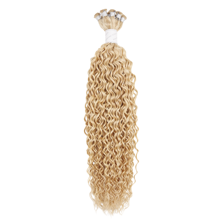 22" Hand Tied Weft - Blended Curls - Individual Weft