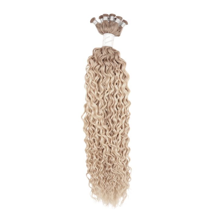 Hand Tied Weft - Blended Curls - Individual Weft