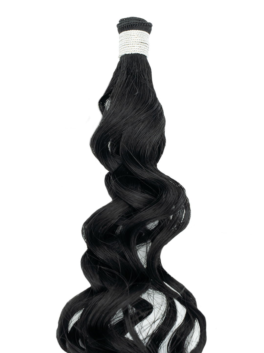 Bohyme Ethos Individual Hand Tied Weft - Blended Curl 22" Color 1