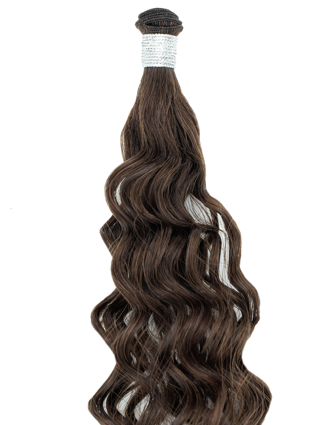 Bohyme Ethos Individual Hand Tied Weft - Blended Curl 22" Color 4