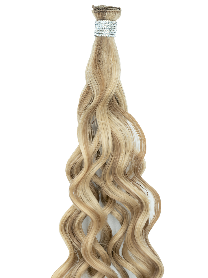 Bohyme Ethos Individual Hand Tied Weft - Blended Curl 22" Color H10/16