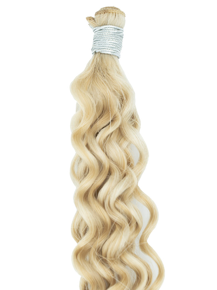 Bohyme Ethos Individual Hand Tied Weft - Blended Curl 22" Color H27/BL613