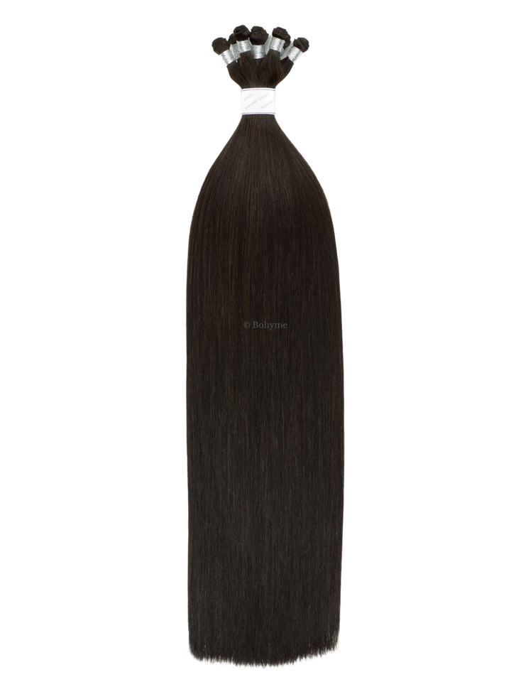 18" Hand Tied Weft - Silky Straight - Individual Weft