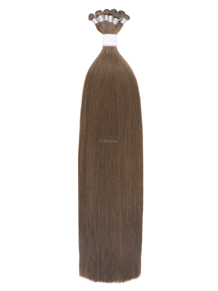 18" Hand Tied Weft - Silky Straight - Individual Weft